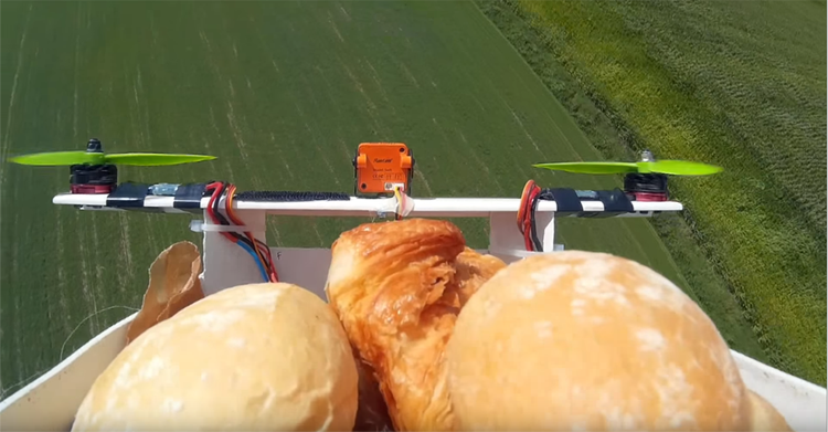 The Orange Crate drone heeft goedkoopste frame