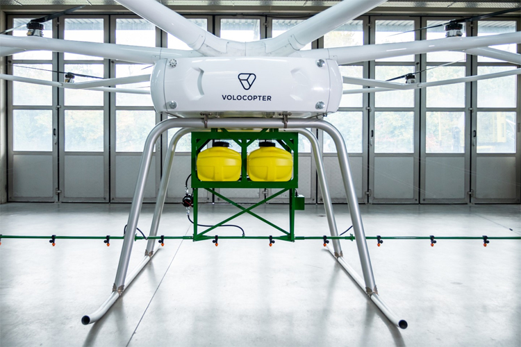 John Deere en Volocopter presenteren landbouwdrone