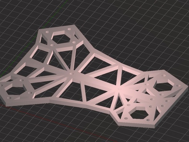 3d-print-fpv-drone-frame-model